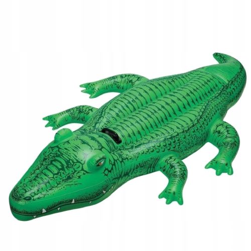 Dmuchana igračka Krokodil za plivanje Intex 168 x 86 cm zelena