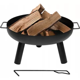 Metalni vrtni kamin - Vrtni kamin 61 cm, dužina 61 cm