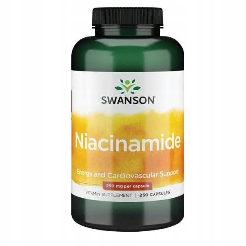 Swanson Niacin 250mg - 250 kapsula