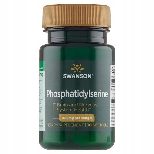 SWANSON Fosfatidilserin dodatak prehrani 100mg - koncentracija 30 kapsula