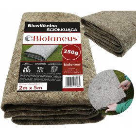  Agrotekstil - Malčiranje agrotekstila (protiv korova) Biolaneus) siva 200 x 500 cm 250 g/m²