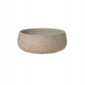    Lončarske posude 29 cm x 29 x 11 cm keramika nijanse sive i srebrne