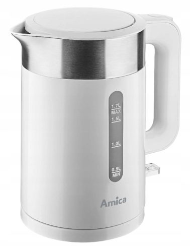 Amica Električno Kuhalo za Vodu 1,7l 2200W Bijelo