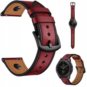 Kvalitetni 22MM Plavi Kožni Remen za Pametni Sat