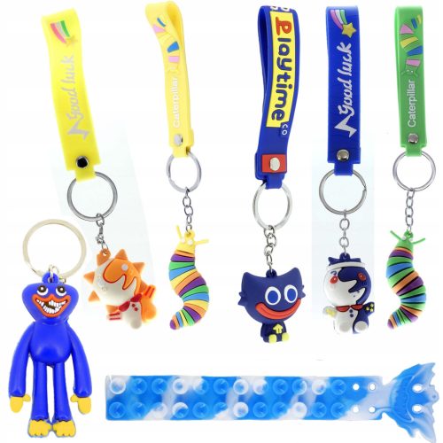 7x SET Huggy Wuggy Squidopop Lignja Privjesak za Ključeve