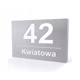 Kućni broj Studio Effect 40 x 30 cm