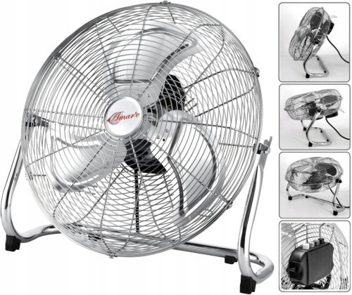  Amare VT-01 podni ventilator srebrno/siva