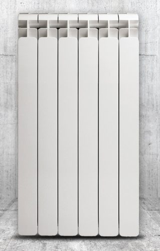Alba 800 aluminijski radijator 7 segmenata 1276 W - Bijeli 560 x 880 x 95 mm