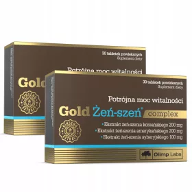   OLIMP Gold Žen-šen™ Complex - Visokoučinkoviti Dodatak za Energiju i Vitalnost