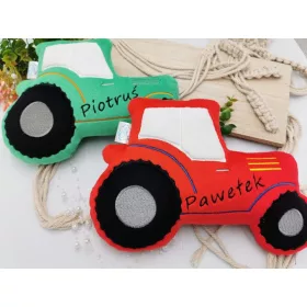 Plišani traktor sa imenom