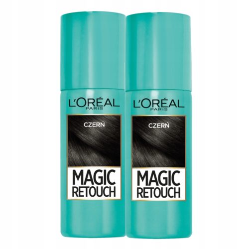 L'Oreal Paris Magic Retouch sprej za retuširanje korijena Crni 75ml