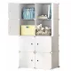 MAXXLLC ormar 74 x 140 x 47 cm bijeli