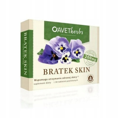 Avet Pharma Bratek Skin 200 mg 30 tableta
