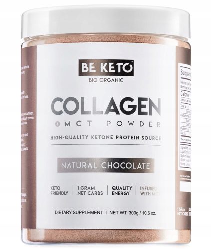 BeKeto™ Kolagen + MCT ulje u prahu s okusom prirodne čokolade - 300g