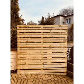 PERGOLA, RAVNA SPOJNA OGRADA, ČVRSTA GODINAMA