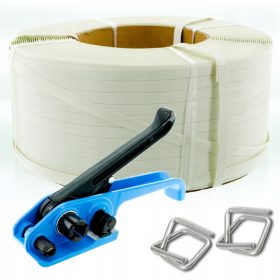 16mm PP TAPE BANDER za vezivanje paleta SET