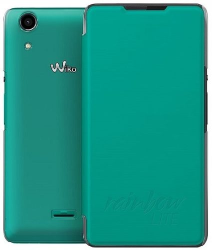 Kvalitetna preklopna torbica za Wiko Rainbow Lite, tirkizna