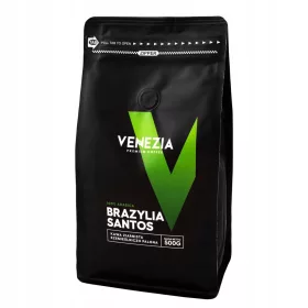    Kava u zrnu Arabica VENEZIA Kava Venezia BRAZIL SANTOS 500g 500g