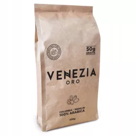    Arabica VENEZIA ORO kava u zrnu, svježe pržena craft kava 550 g