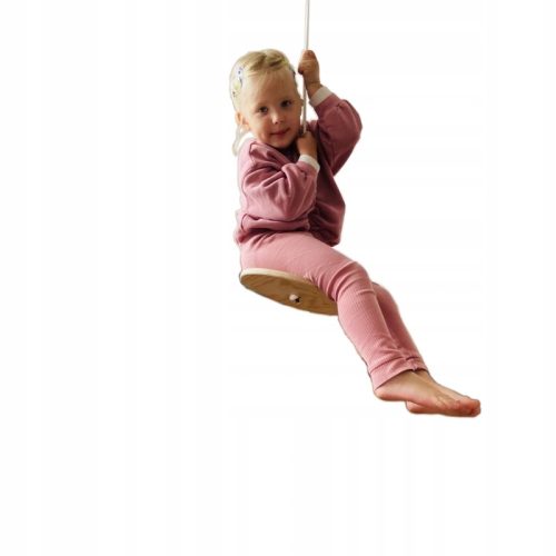 Drvena Okrugla Ljuljačka za Djecu - 30 cm