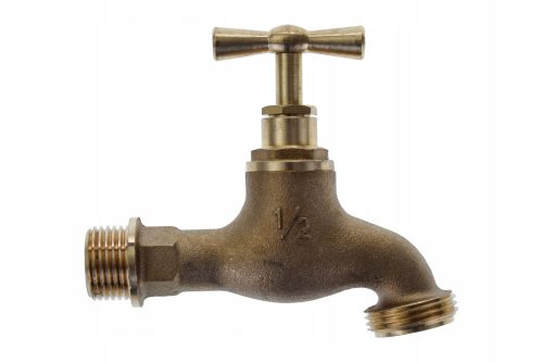 Kran za vrt od mesinga 1/2" - 3/4"