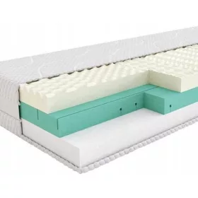   Ortopedski madrac SleepMed Supreme 140x200 H2-H5 Ortopedski madrac SleepMed Supreme 140x200 je visokokvalitetan termoelastični madrac sa 7 zonama tvrdoće, certi
