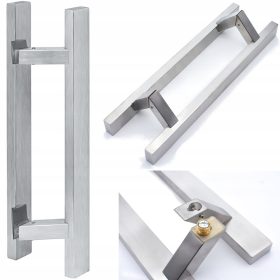   Pochvat za vrata ANTABA model 502 - dvostrani - 20x40x300 / 460 mm