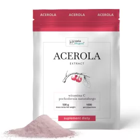   Acerola 500mg Ekstrakt - Prirodni Izvor Vitamina C, Hela Pharm, 500g