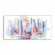 Foto-slika Akvarel New York 100x50