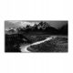 River Mountains Vintage Fotografija na Foto-slici 100x50