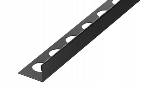 Listva za završnu obradu tipa "L" crna mat 10,5 x 2700mm