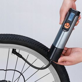 Arhatreya EB-02 Električna Pumpa za Bicikl Srebrna