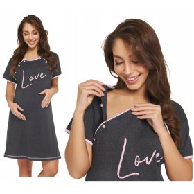 KOMFORNA SPAVAĆICA ZA HRANJENJE BS LOVE CRNA VELIČINA 38