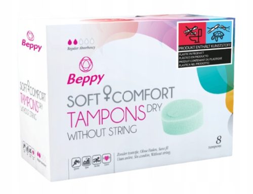  Tamponi bez vezice Beppy Dry Tampons BP002A 8 kom.
