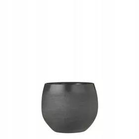    Edelman posuda za cvijeće 20 cm x 20 x 18 cm keramika nijanse sive i srebrne