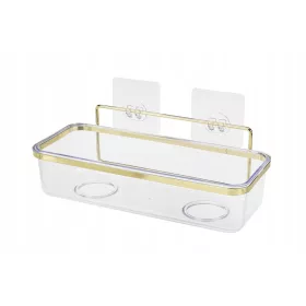 Zlatna luksuzna kupaonska polica 1 sloj