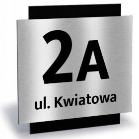 Kućni broj Cozy Planet 35 x 35 cm