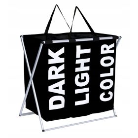  Gockowiak samostojeća košara za rublje 130l, crna