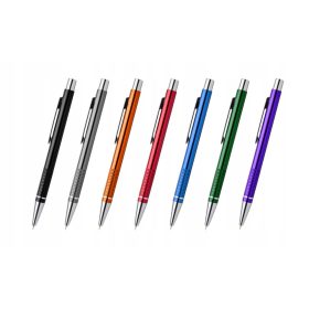   Metalni reklamni długopisi BONITO s logotipom 100 kom Metalni długopisi BONITO su idealan način promocije vaše tvrtke ili brenda. U ovom setu dobivate 100 origi