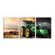 3x ZIDNA SLIKA John Deere traktor 50x70