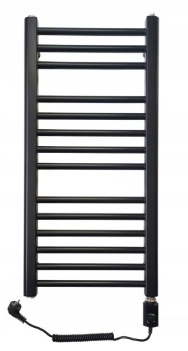Električni kupaonski radijator TOMAS 600 W CRNI
