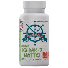   Navigator Vitamin K2 MK-7 200 mcg VEGE - 90 kapsula za zdrave kosti