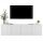 Glamour viseća TV komoda, bijela, 150 cm