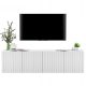 Glamour viseća TV komoda, bijela, 150 cm
