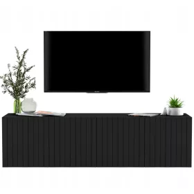 Viseći TV ormarić ELPIS Glamour Crni MAT 150cm