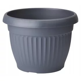   Form-Plastična posuda za cvijeće 45 cm x 45 x 35,5 cm promjer 45 cm plastični grafit