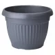  Form-Plastična posuda za cvijeće 45 cm x 45 x 35,5 cm promjer 45 cm plastični grafit