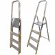 Bayersystem ljestve 0,78 m aluminijske 1 x 4 do 150 kg