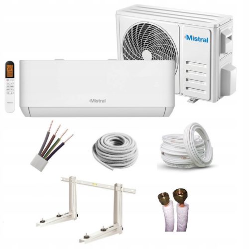 Klima uređaj za grijanje Mistral 3,5kW WiFi, set grijača za pladnjeve