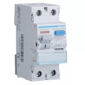   Hager zaštitni prekidač na diferencijalnu struju 230 V IP20 40 A